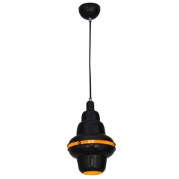 Φωτιστικό Οροφής Κρεμαστό HL-203S-1P 77-2913 Fulvia Black Homelighting Μέταλλο