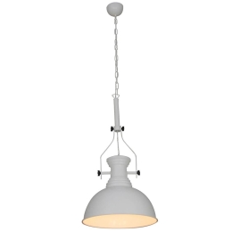 Φωτιστικό Οροφής Κρεμαστό HL-210S-1P38 77-2933 Khaleesi White  Homelighting Μέταλλο