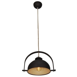 Φωτιστικό Οροφής Κρεμαστό HL-211S-1P38 Omaha Brown Homelighting Μέταλλο