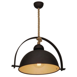 Φωτιστικό Οροφής Κρεμαστό HL-211S-1P50 77-2940 Omaha Brown Rusty Homelighting Μέταλλο