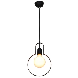 Φωτιστικό Οροφής Κρεμαστό HL-2445-1P4 77-3058 Spectre Black Homelighting Μέταλλο