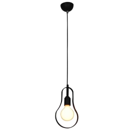 Φωτιστικό Οροφής Κρεμαστό HL-2445-1P5 77-3059 Spectre Black Homelighting Μέταλλο