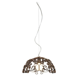 Φωτιστικό Οροφής Κρεμαστό HL-3586-1PL 77-4037 Bale Old Copper  Homelighting Μέταλλο