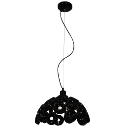 Φωτιστικό Οροφής Κρεμαστό HL-3590-S 77-4100 Darina Black Κρεμαστό Φ36 Homelighting Μέταλλο