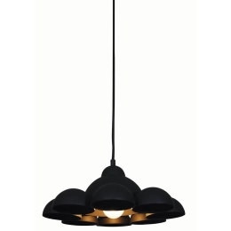 Φωτιστικό Οροφής Κρεμαστό HL-3591-S 77-4121 Conall Black  Homelighting Μέταλλο