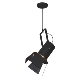 Φωτιστικό Οροφής Κρεμαστό HL-3600-1L 77-4248 Arlen Black  Homelighting Μέταλλο