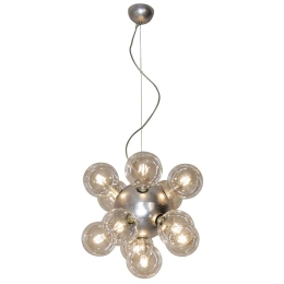 Φωτιστικό Οροφής Κρεμαστό HL-3598 S 77-4125 Marte Chrome Homelighting Μέταλλο