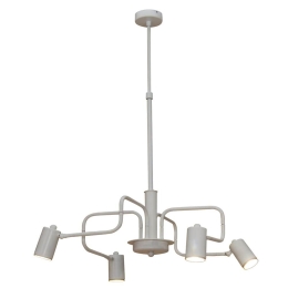 Φωτιστικό Οροφής Κρεμαστό Led HL-3522-4 77-3777 Hannah White  Homelighting Μέταλλο