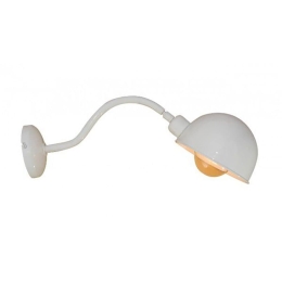 Φωτιστικό Τοίχου - Απλίκα HL-109S-1W 77-2874 Phoebe White  Homelighting Μέταλλο
