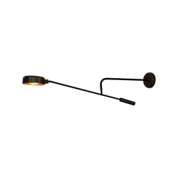 Φωτιστικό Τοίχου - Απλίκα HL-3538-1 M 77-3892 Wade Old Copper & Black Homelighting Μέταλλο