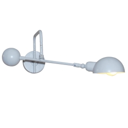 Φωτιστικό Τοίχου - Απλίκα HL-3539-1 S 77-3867 Oliver White  Homelighting Μέταλλο