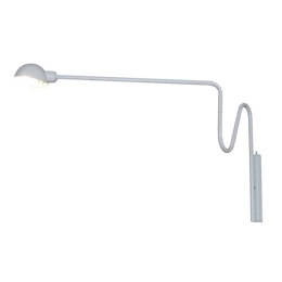 Φωτιστικό Τοίχου - Απλίκα HL-3543-1 77-3981 Amber White  Homelighting Μέταλλο