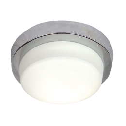 Φωτιστικό Οροφής - Πλαφονιέρα 77-1832 8803 Rio Chrome Homelighting Μέταλλο,Γυαλί