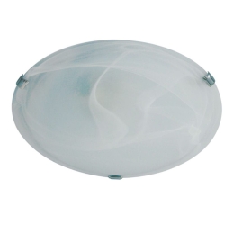 Φωτιστικό Οροφής - Πλαφονιέρα 77-2098 V29107/3C50 Lara White Chrome Homelighting Μέταλλο,Γυαλί
