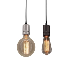 Φωτιστικό Οροφής 77-3206 ART2000/1 Beretta Black Chrome Homelighting Μέταλλο