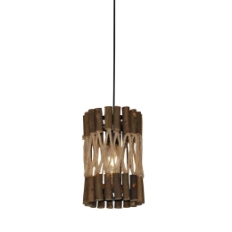 Φωτιστικό Οροφής 77-3604 P019 Kotel Natural Homelighting Ξύλο