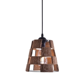Φωτιστικό Οροφής 77-3618 Trumpet Senior Black Homelighting Σχοινί,Μέταλλο