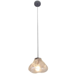 Φωτιστικό Οροφής 77-3622 WS1420-1 Cloud Glass Clear Homelighting Μέταλλο,Γυαλί