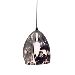 Φωτιστικό Οροφής 77-3628 WS19522-1 Soft Smokey Grey Homelighting Μέταλλο,Γυαλί