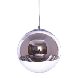 Φωτιστικό Οροφής 77-3707 SE3130-1-CH Alessia Chrome Homelighting Γυαλί