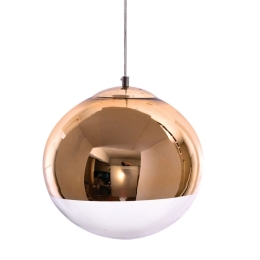 Φωτιστικό Οροφής 77-3708 SE3130-1-GO Alessia Gold-Clear Glass Homelighting Γυαλί