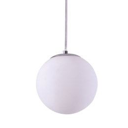 Φωτιστικό Οροφής 77-3709 SE1115-1-OP Alessia Opal Glass Chrome Homelighting Γυαλί