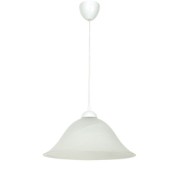 Φωτιστικό Οροφής 77-4371 105-ALB Lia White Mat Homelighting Γυαλί