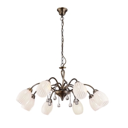 Φωτιστικό Οροφής 77-2221 H9534/8 Pero Bronze Homelighting Μέταλλο,Γυαλί