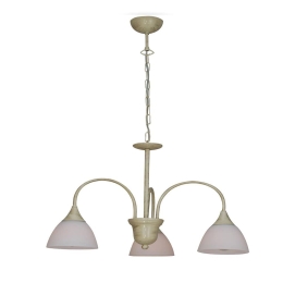 Φωτιστικό Οροφής 77-3345 1012-3P Kup Beige Homelighting Μέταλλο,Γυαλί