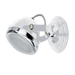 Φωτιστικό Τοίχου - Απλίκα 77-2192 T12022A-1R White Juno Homelighting Μέταλλο,Γυαλί