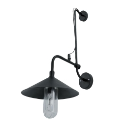 Φωτιστικό Τοίχου - Απλίκα 77-2203 WL111064 Dim Black Mat Homelighting Μέταλλο