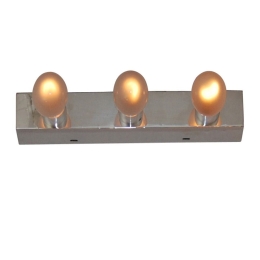 Φωτιστικό Τοίχου - Απλίκα 77-3208 MB540-3 Tube Chrome Homelighting Μέταλλο