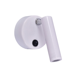 Φωτιστικό Τοίχου - Απλίκα 77-3516 SE 127-1AW Fix Led White Mat Homelighting Μέταλλο