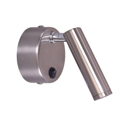 Φωτιστικό Τοίχου - Απλίκα 77-3517 SE127-1AN Fix Led Chrome Mat Homelighting Μέταλλο