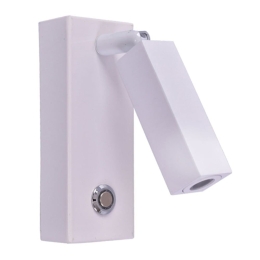 Φωτιστικό Τοίχου - Απλίκα 77-3519 SE 128-1AW Led Dave White Mat Homelighting Μέταλλο