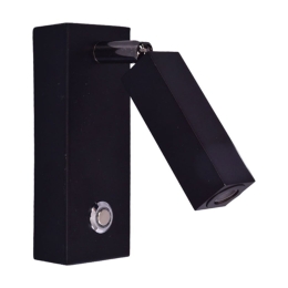 Φωτιστικό Τοίχου - Απλίκα 77-3520 SE 128-1AB Led Dave Black MatHomelighting Μέταλλο