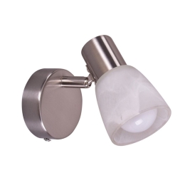Φωτιστικό Τοίχου - Απλίκα 77-3543 SE 139-C1 Softy Nickel Mat - Chrome Mat Homelighting Μέταλλο,Γυαλί