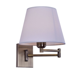 Φωτιστικό Τοίχου - Απλίκα 77-3561 SE 121-1AB Dennis Bronze Homelighting Ύφασμα