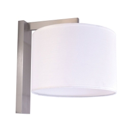 Φωτιστικό Τοίχου - Απλίκα 77-3562 SE 122-1A Lucas Chrome Mat Homelighting Ύφασμα