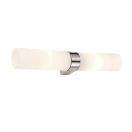 Φωτιστικό Τοίχου - Απλίκα 77-3653 15527-2 Nil Chrome Homelighting Γυαλί