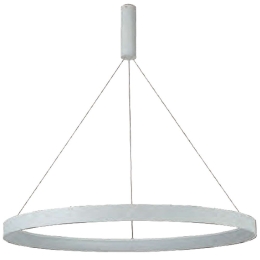 Φωτιστικό Οροφής 77-8143 Led Smart 100cm Amaya White Homelighting Αλουμίνιο,Ακρυλικό
