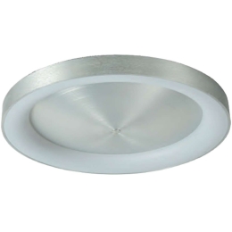 Φωτιστικό Οροφής - Πλαφονιέρα 77-8158 Led 80cm Amaya Nickel Mat Homelighting Αλουμίνιο,Ακρυλικό