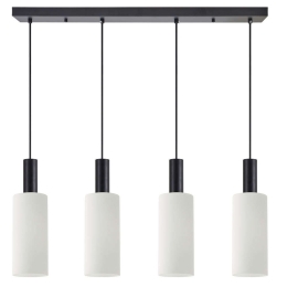 Φωτιστικό Οροφής - Ράγα Adept Tube 77-8567 85x12x300cm 4xE27 60W Black-White Homelighting