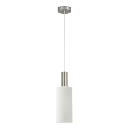 Φωτιστικό Οροφής Adept Tube 77-8470 1xE27 60W Nickel-White Homelighting