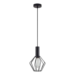 Φωτιστικό Οροφής Adept Tube 77-8526 20x20x300cm 1xE27 60W Black Homelighting