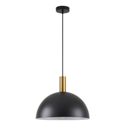 Φωτιστικό Οροφής Κρεμαστό Adept Tube 77-8588 40x31x300cm E27 60W Gold - Black Homelighting Μέταλλο