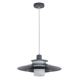 Φωτιστικό Οροφής Bari 77-8223 40x40x120cm 1xE27 60W Grey-White Homelighting
