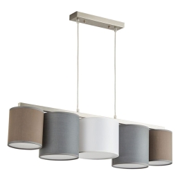 Φωτιστικό Οροφής - Ράγα Cozy 77-8232 88x21x120cm 5xE27 60W Multi Homelighting