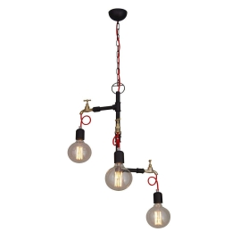 Φωτιστικό Οροφής Hikari HL-082T-3 77-2791 46x70x110cm 3xE27 60W Multi Homelighting