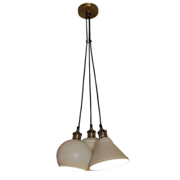 Φωτιστικό Οροφής Ihor HL-228S-3P 77-2746 35x35x110cm 3xE27 60W White Homelighting